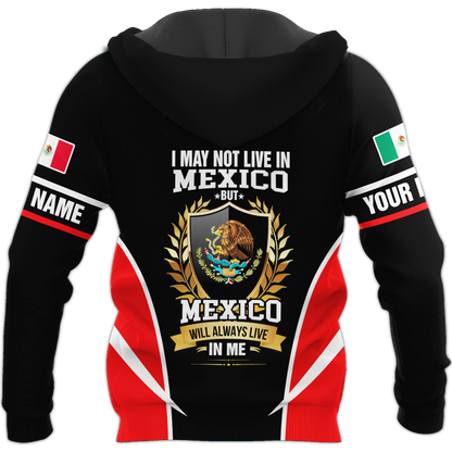 Personalized Mexican Pride Unisex Hoodie