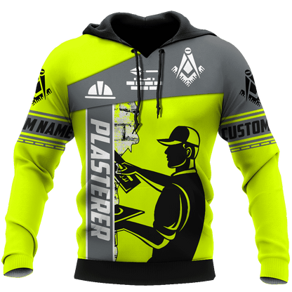 Personalized Name XT Plasterer 3D Printed Clothes HHT27032102