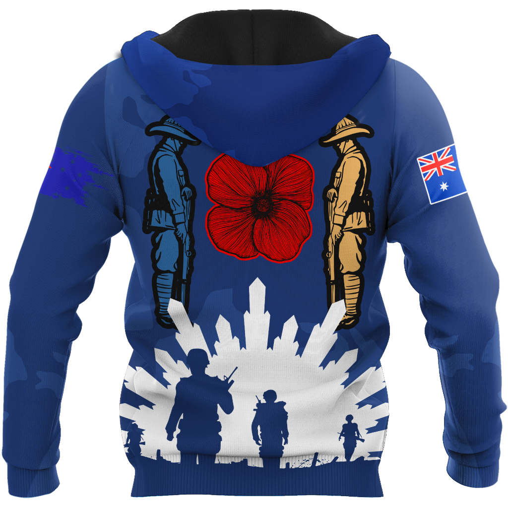 Personalized Name Anzac Day 3D All Over Printed Unisex Shirts