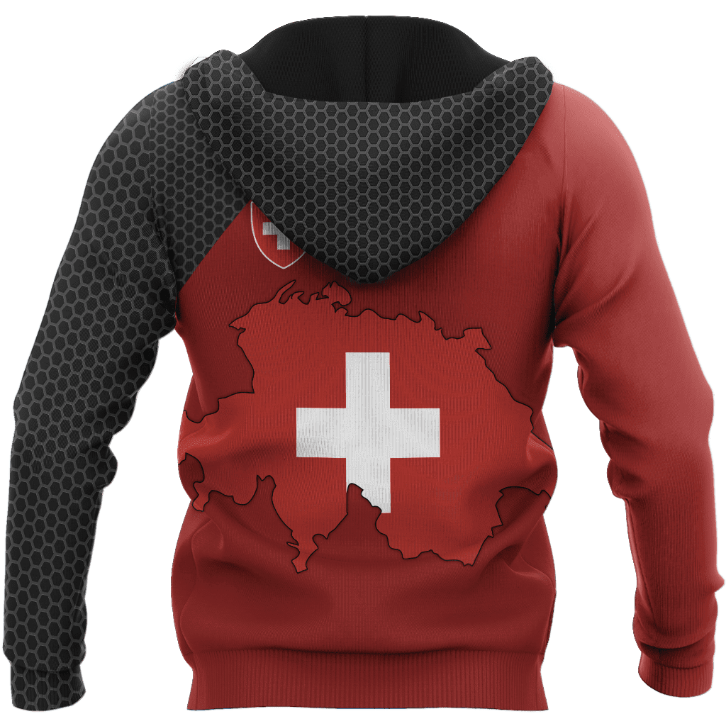 Switzerland 3D All Over Printed Unisex Shirts
