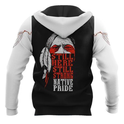 Customized Name Native American 3D All Over Printed Unisex Shirt