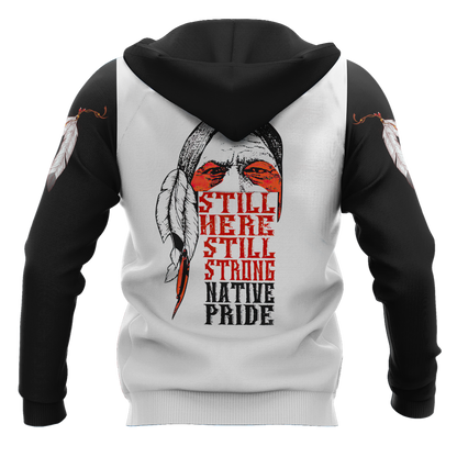 Customized Name Native American 3D All Over Printed Unisex Shirt