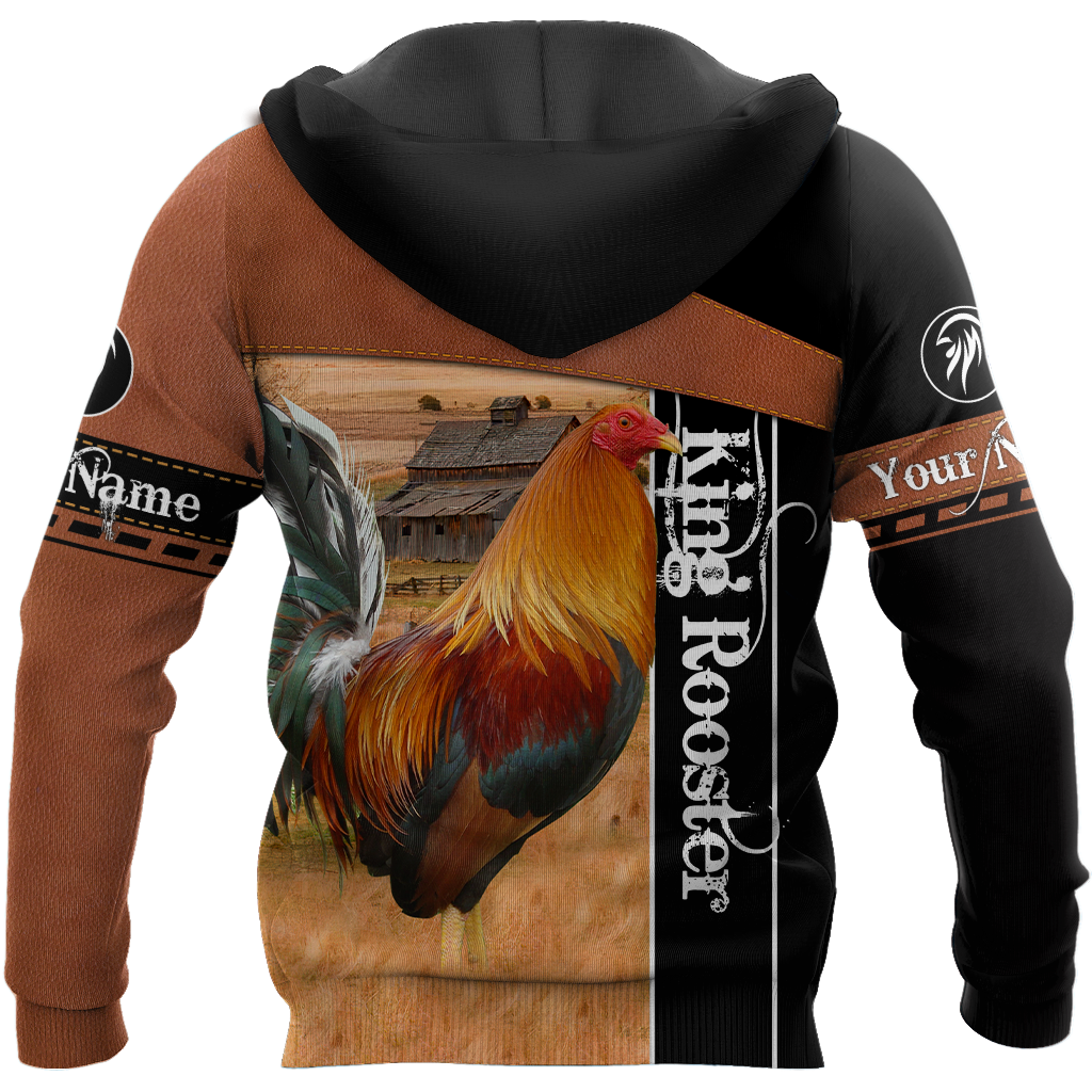 Personalized King Rooster 3D Printed Unisex Shirts SN27042103