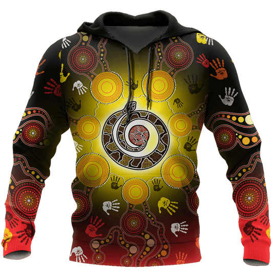 Aboriginal Australia Snake Indigenous 3D printed shirts