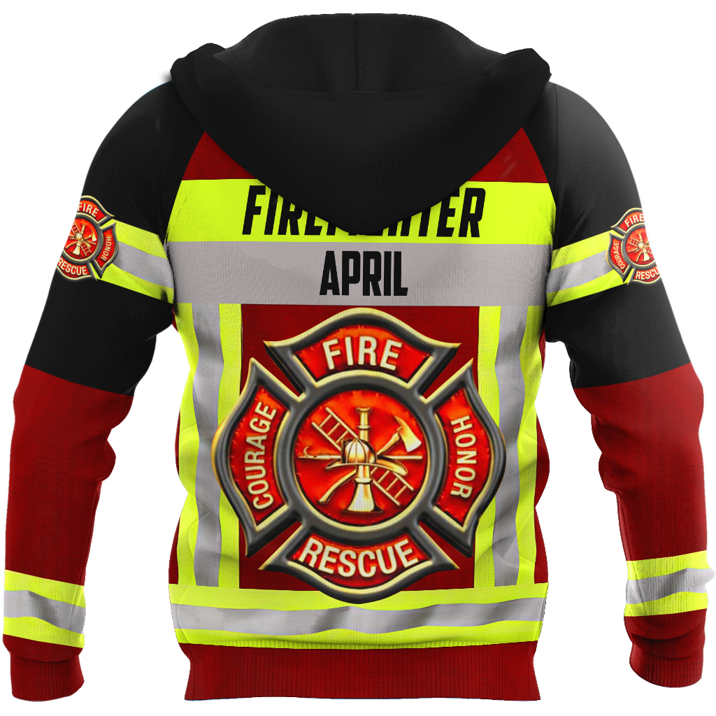 April Firefighter Hoodie For Men And Women MH28012104