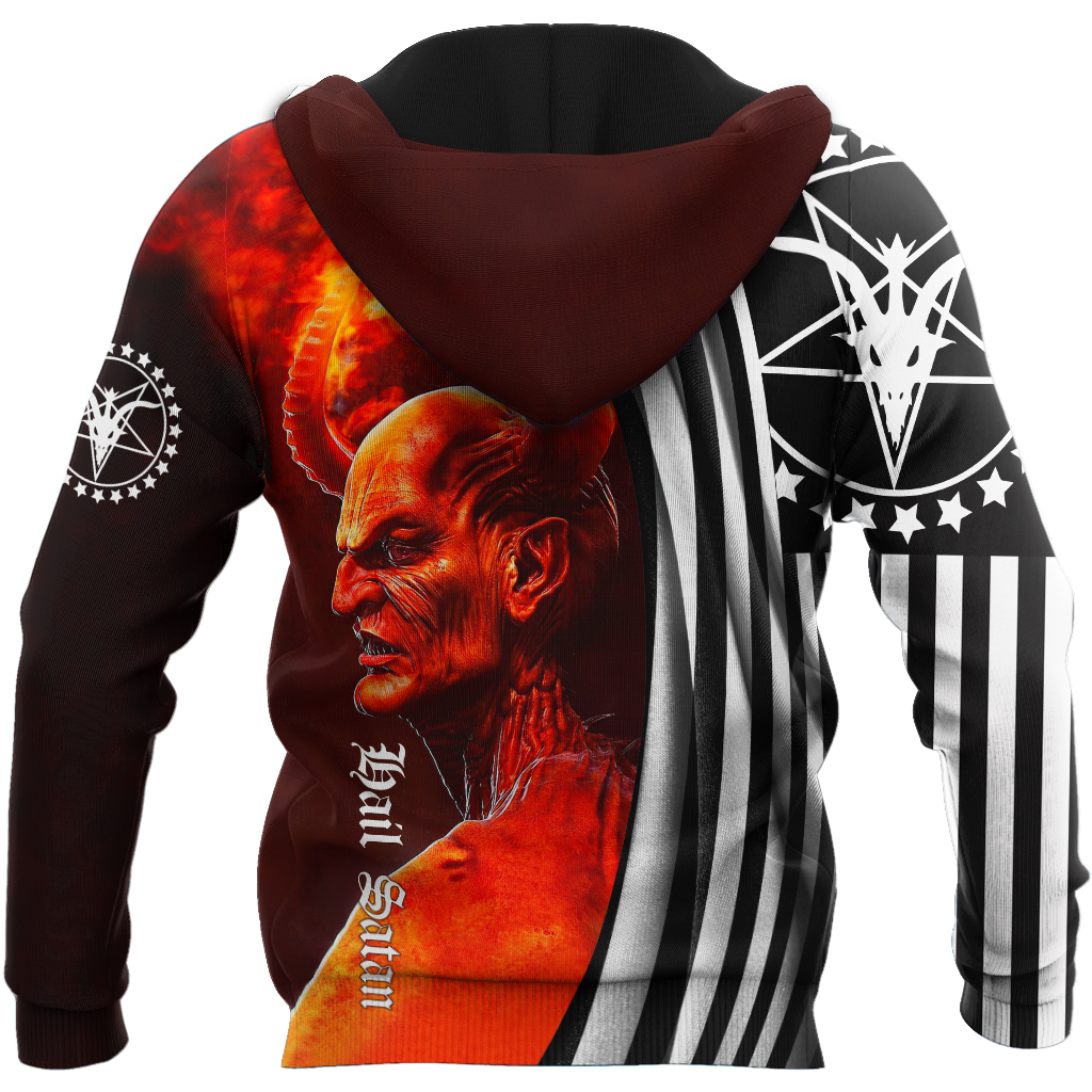 3D All Over Printed Satanic Evil Unisex Shirts
