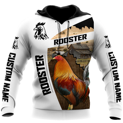Personalized Rooster 3D Printed Unisex Shirts MH28042101.S1