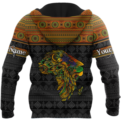 African American Persionalized Your Name 3D All Over Printed Shirts JJ28052101 KT