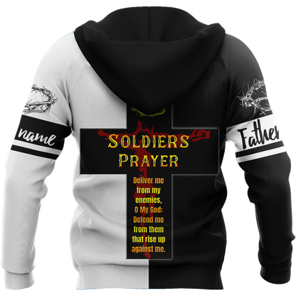 Jesus Father's day Persionalized Your Name 3D All Over Printed Shirts JJ28052102 KT