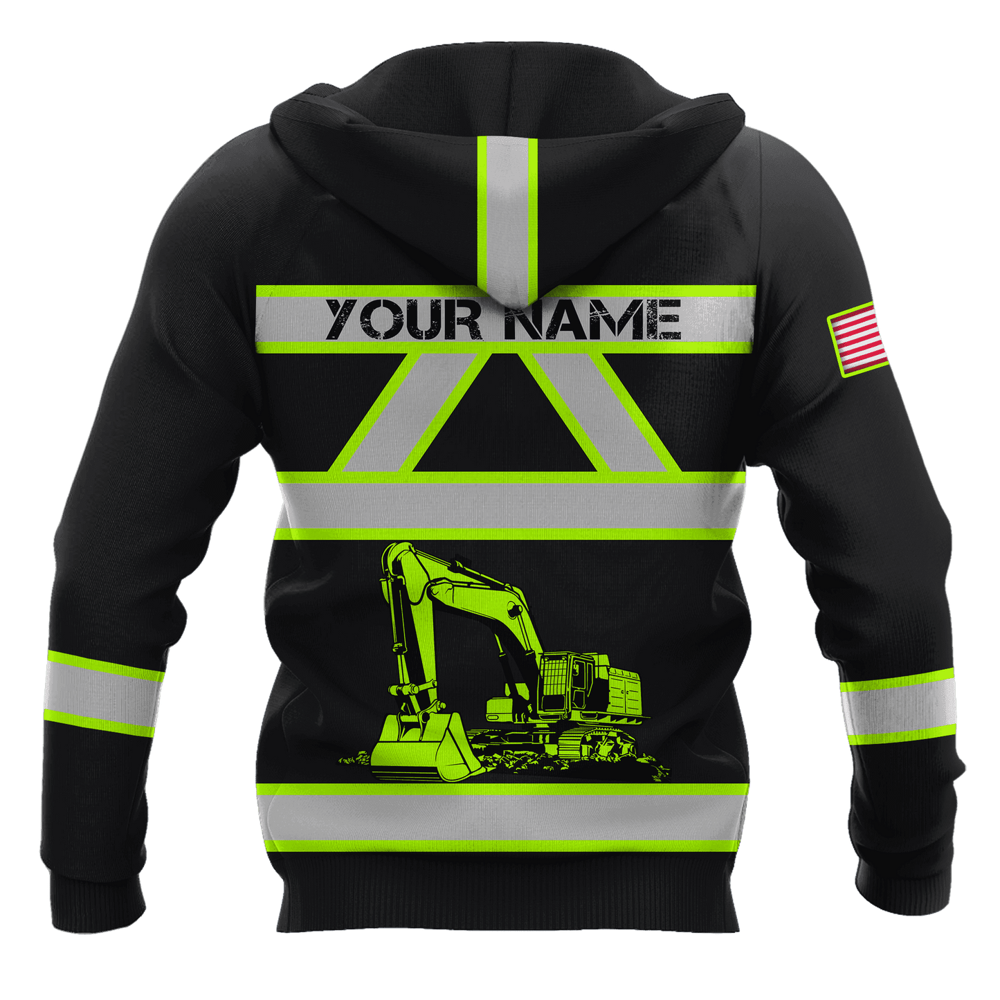 Custom Name XT Excavator 3D Printed Shirts