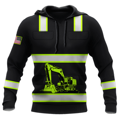 Custom Name XT Excavator 3D Printed Shirts