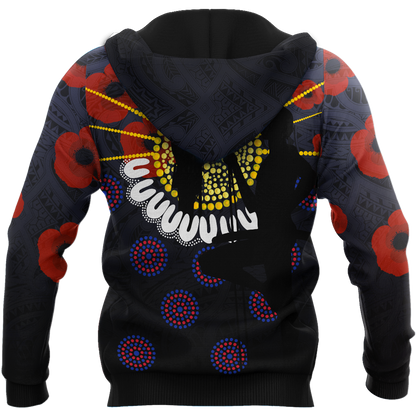 Premium New Zealand Maori And Australia Aboriginal Anzac Day 3D Printed Unisex Shirts TN DD29032101