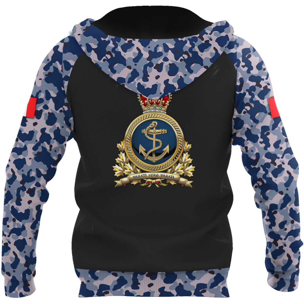 Personalized Name XT Canadian Navy 3D All Over Printed Shirts PD29032101