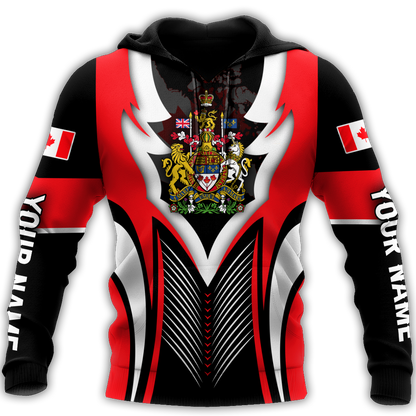 Personalized Name XT Canada Coat of Arm 3D Printed Shirts NTN29032101