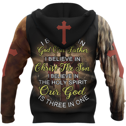 Lion Jesus 3D All Over Printed Shirts