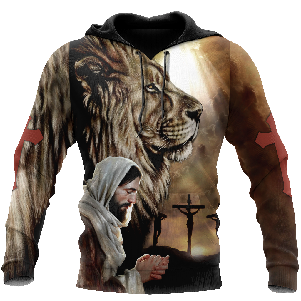 Lion Jesus 3D All Over Printed Shirts