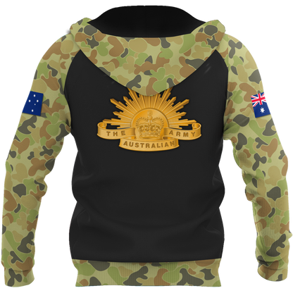 Personalized Australian Army 3D Printed Unisex Shirts TN PD29032102