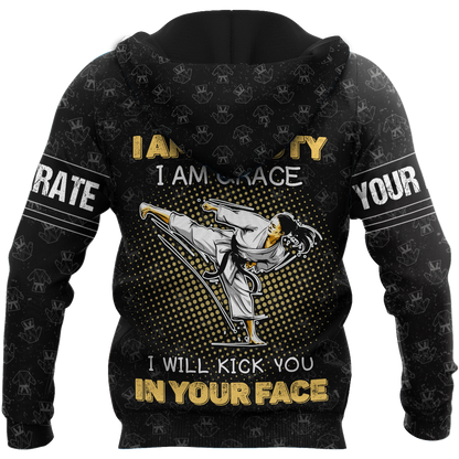Customize Name Karate Hoodie For Men And Women TNA29032102