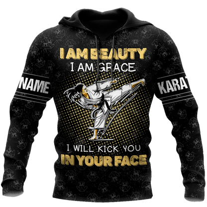 Customize Name Karate Hoodie For Men And Women TNA29032102
