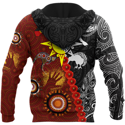 New Zealand Maori And Australia Aboriginal We Are Family 3D Printed Unisex Shirts TN DD29032103