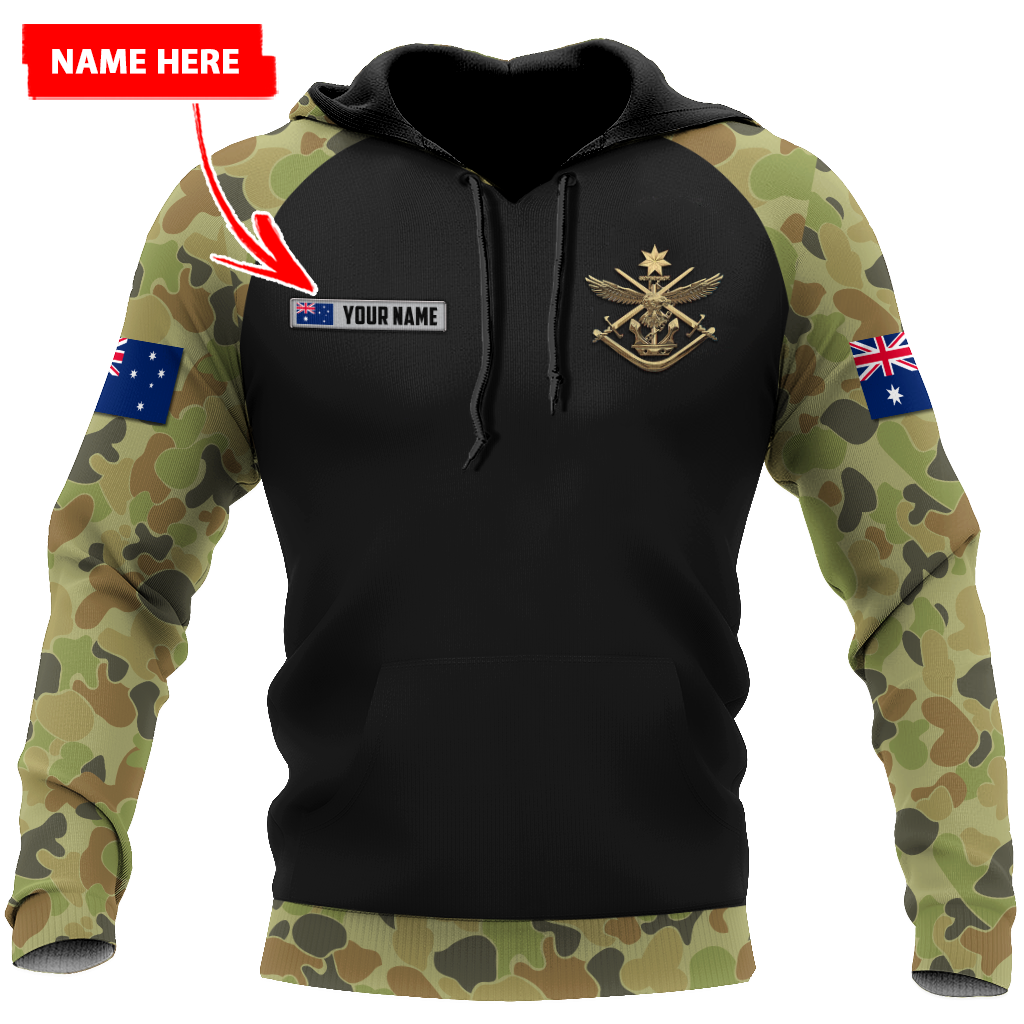Personalized Australian Defence Force 3D Printed Unisex Shirts TN PD29032103