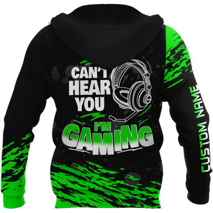 Can't Hear You I'm Gaming Personalized Name PD29042101