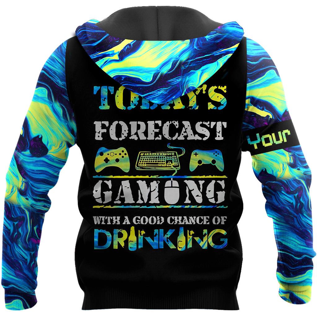 Today's Forecast Gaming Personalized Name SN29042104