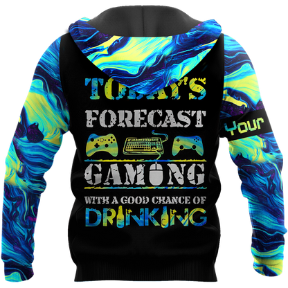 Today's Forecast Gaming Personalized Name SN29042104