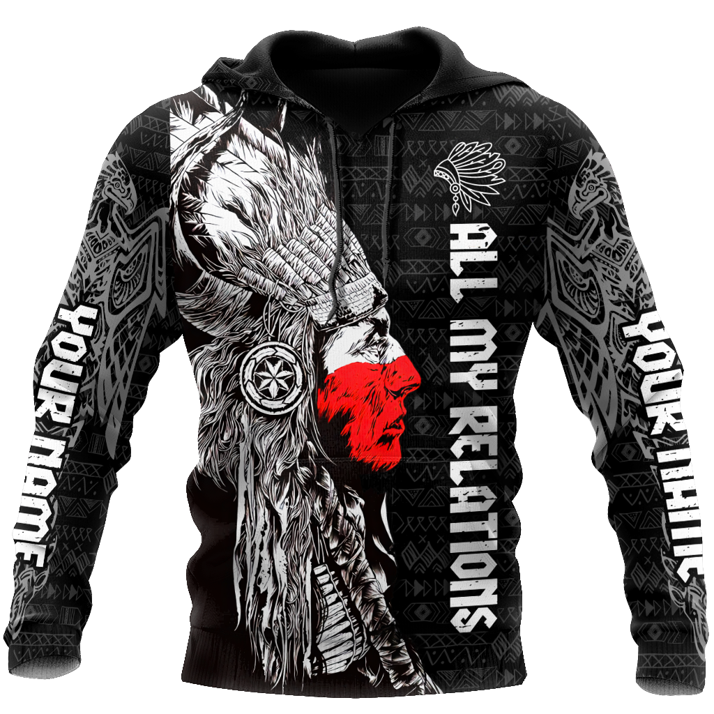 Native American Father‘s Day 3D All Over Printed Shirts DZ29052101 NT