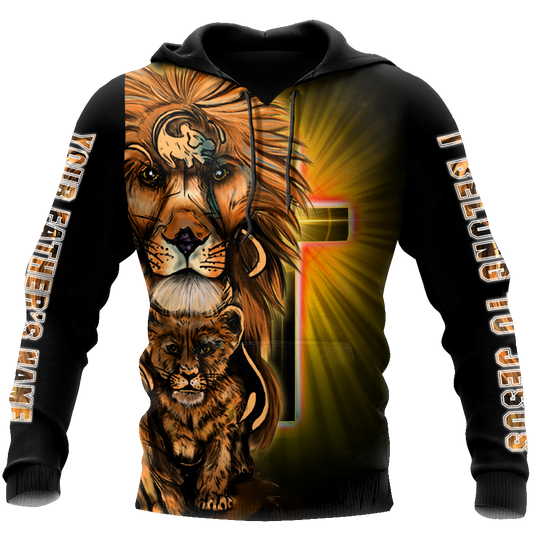 Jesus Father'day Persionalized Your Name 3D All Over Printed Shirts JJ29052101 KT