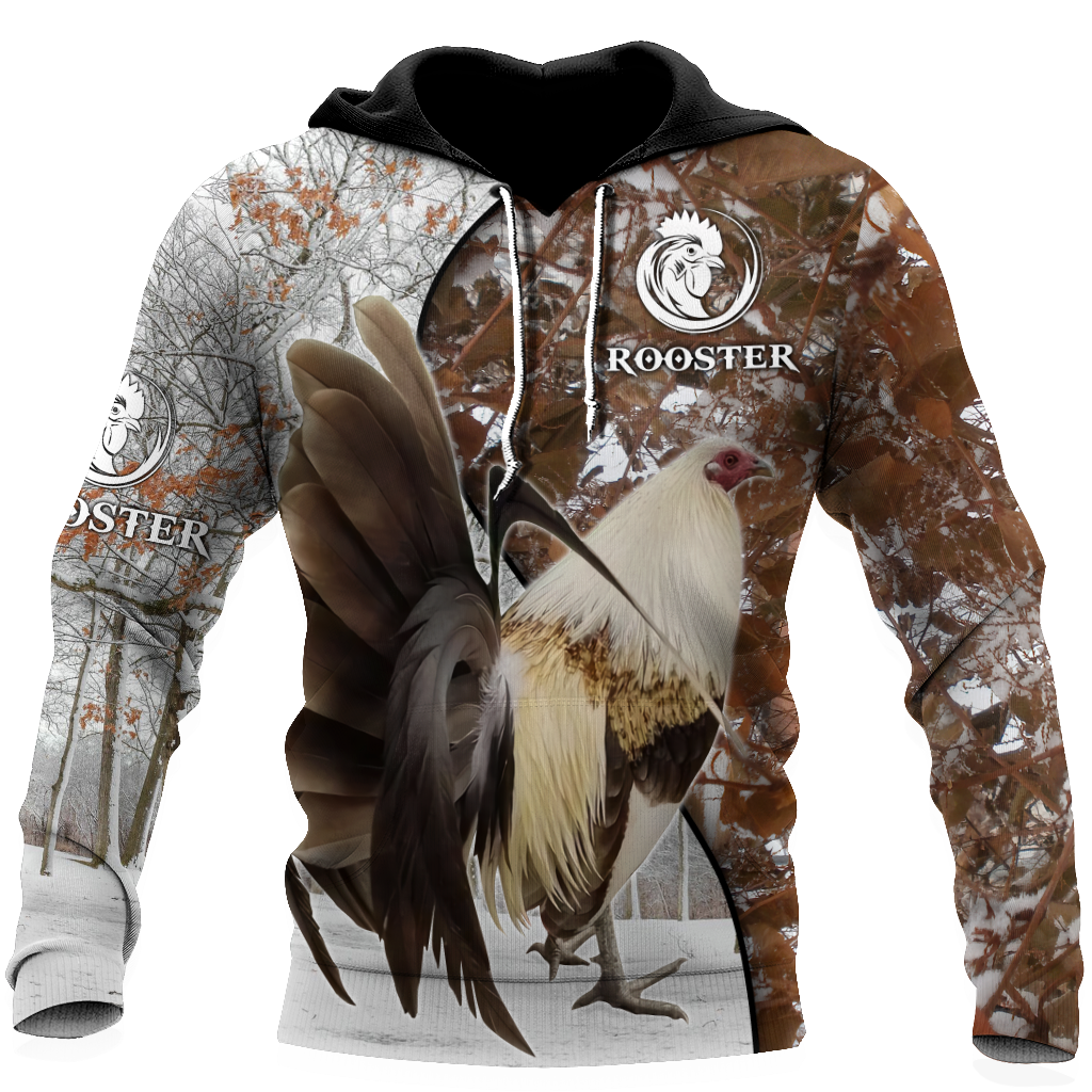 Premium Rooster 3D Printed Unisex Shirts
