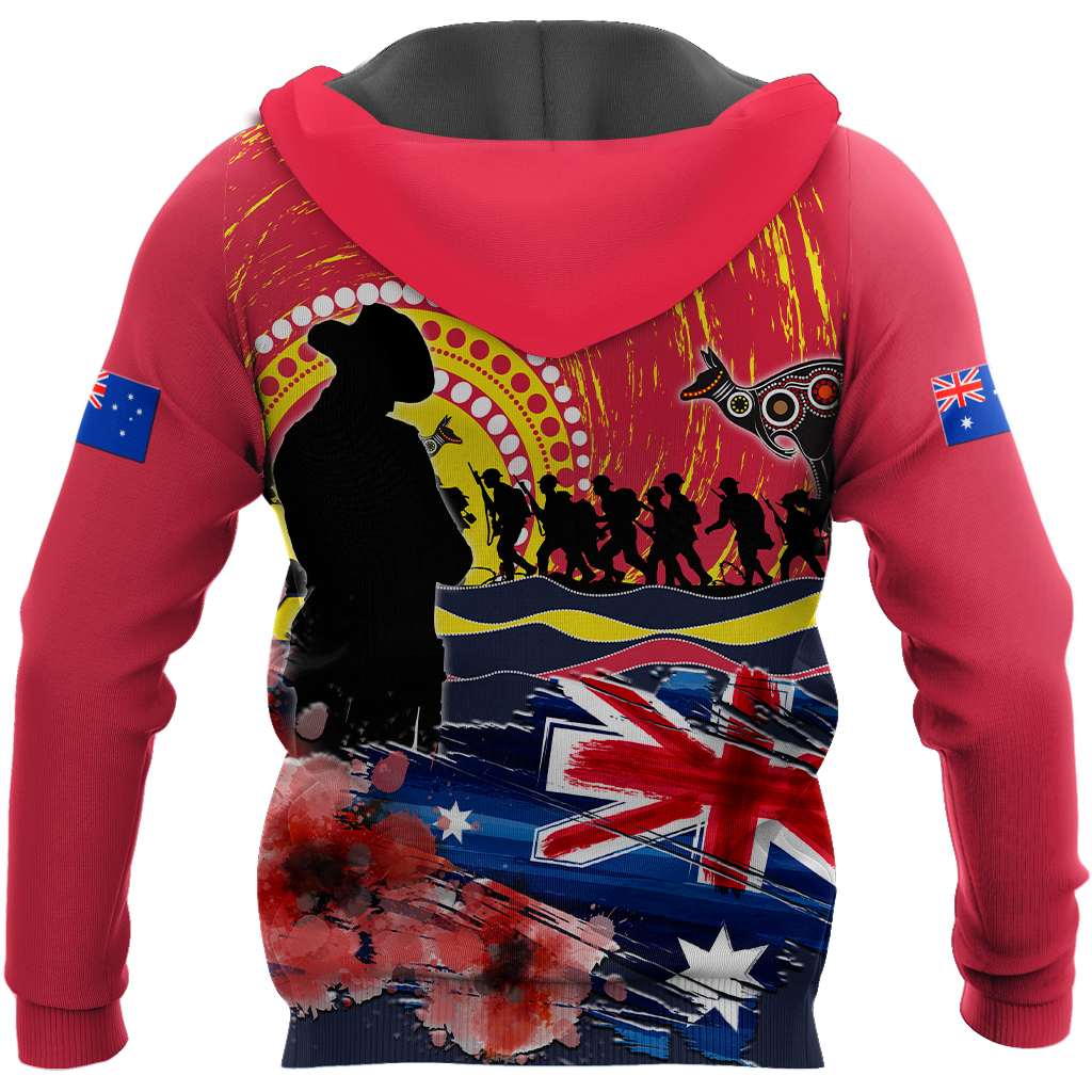 Australian Aboriginal Anzac Day 3D Printed Unisex Shirts TN SN30032103