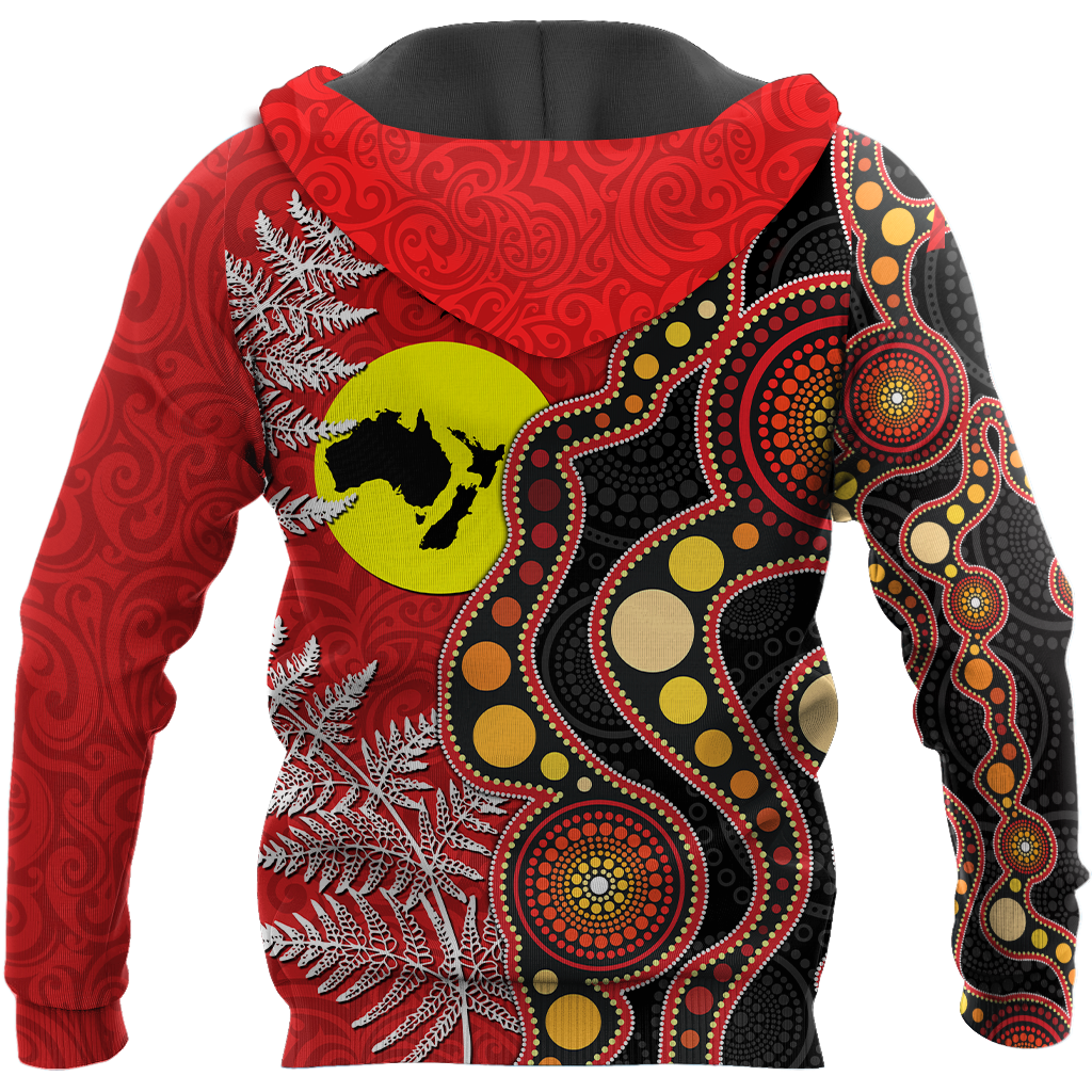 New Zealand Maori And Australia Aboriginal We Are Family 3D Printed Unisex Shirts TN
