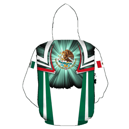 Mexico 3D All Over Printed Unisex Hoodie