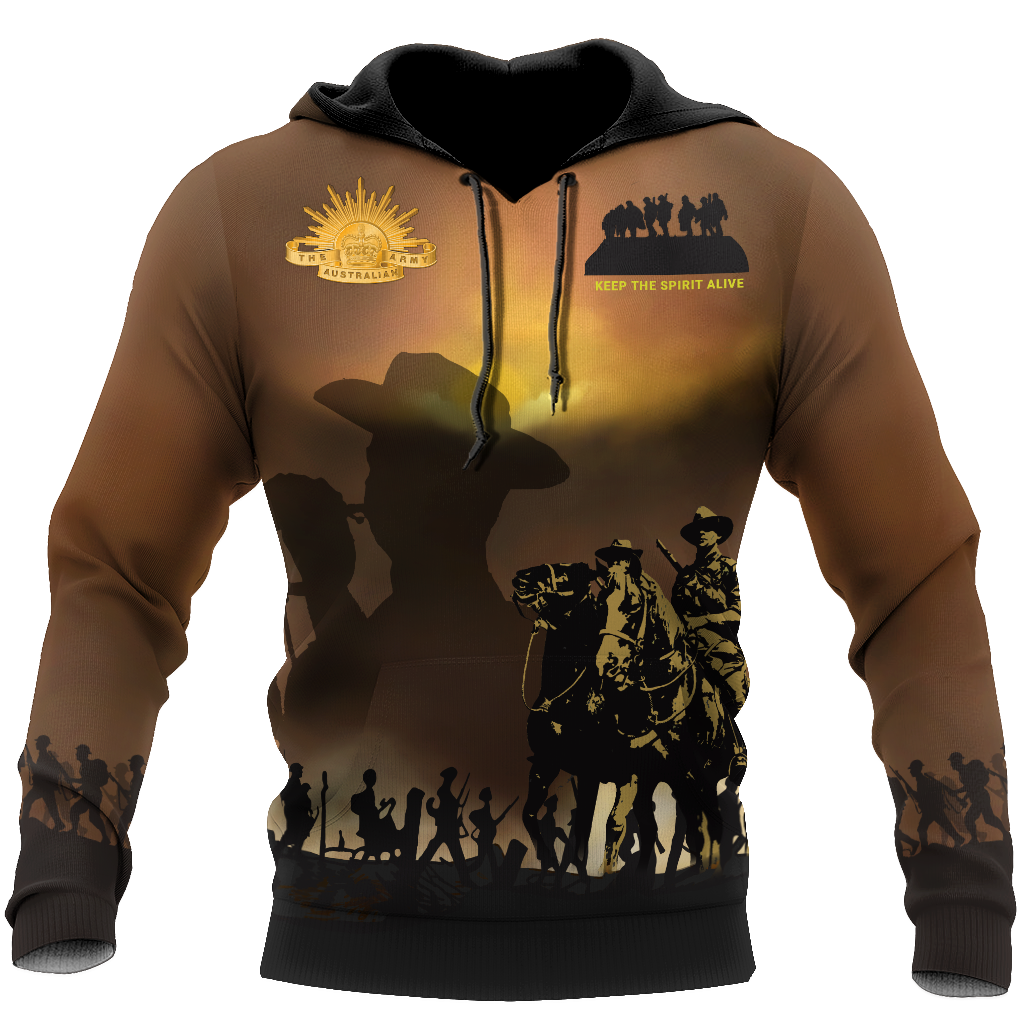 Anzac Day 3D Printed Unisex Shirts TN PD31032102