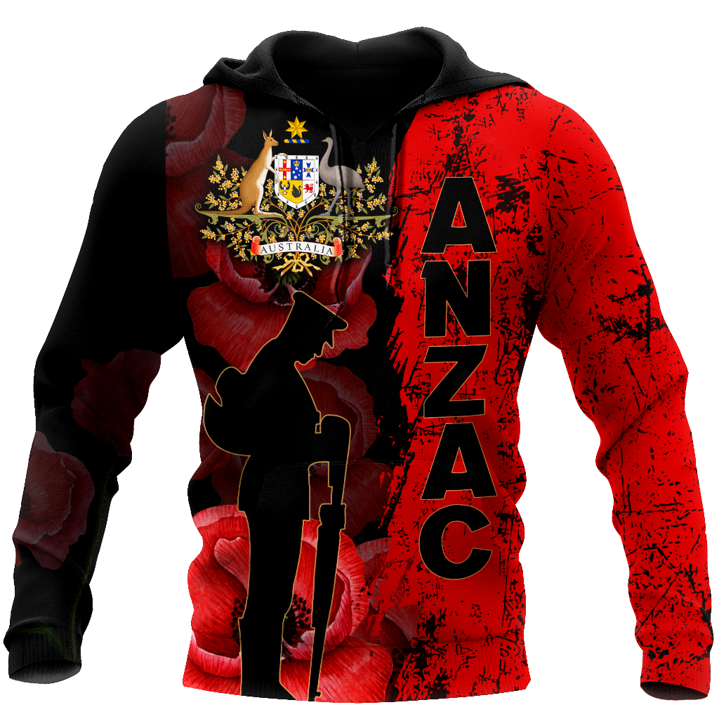 Premium Anzac Day 2021 Australian Coat of Arms 3D Printed Unisex Shirts TN NTN31032103
