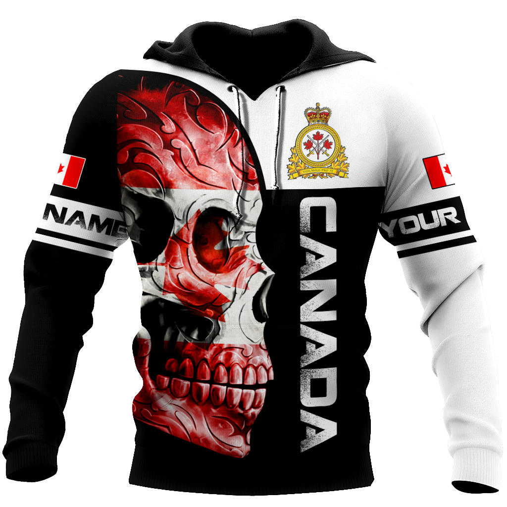 Personalized Name XT Canadian Veteran Army 3D Printed Shirts SN31032104