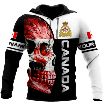 Personalized Name XT Canadian Veteran Army 3D Printed Shirts SN31032104