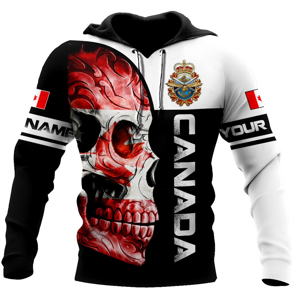Personalized Name XT Canadian Veteran Armed Forces 3D Printed Shirts SN31032105