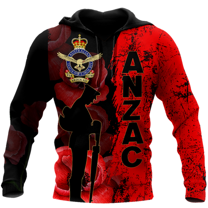 Premium Anzac Day 2021 Royal Australian Air Force 3D Printed Unisex Shirts TN NTN31032106
