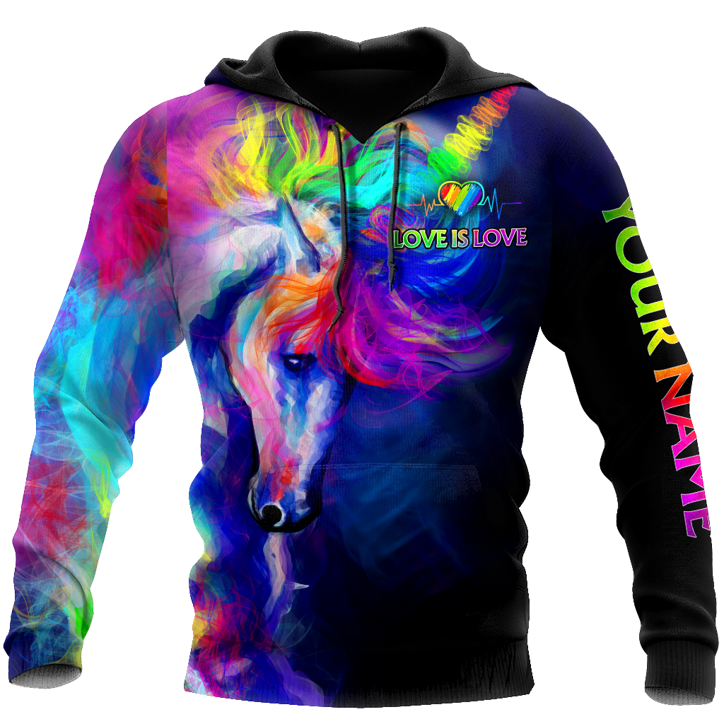 Custom Name XT Love is Love 3D Printed Shirt TNA31052102VH