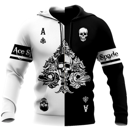 Ace Spade 3D All Over Printed Unisex Shirts