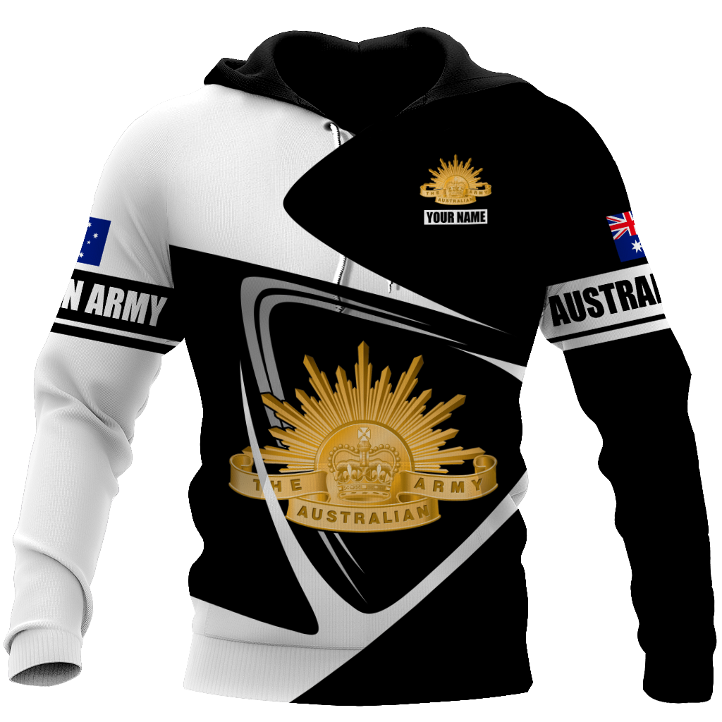 Premium Personalized Australian Army Printed Unisex Shirts TN