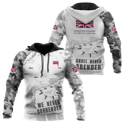 Remembrance Day Lest We Forget 3D All Over Printed Unisex Shirts