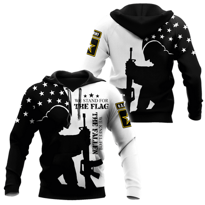 We Stand For The Flag - US Army 3D All Over Printed Shirts Pi12052101