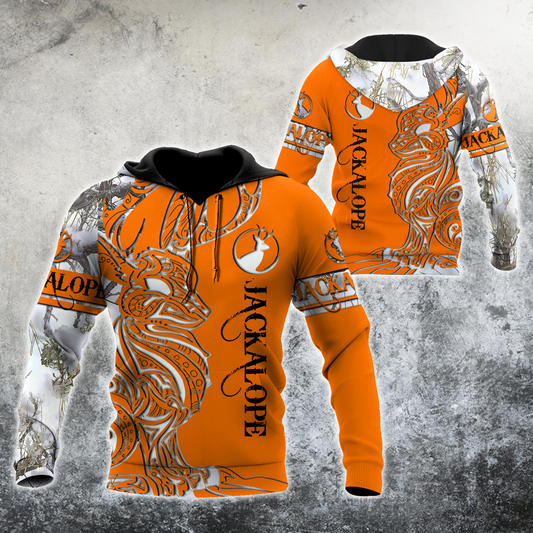 Premium Jackalope 3D All Over Printed Unisex Shirts