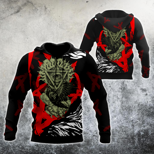 Skull Satanic Hoodie For Men And Women MH12012101