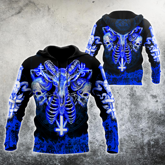 Skull Satanic Hoodie For Men And Women MH12012103