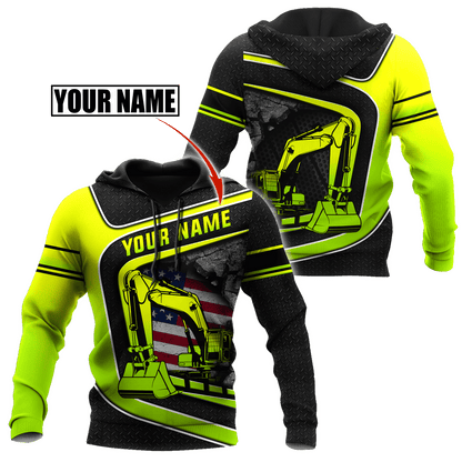 Custom Name XT Excavator Shirts Pi29052101