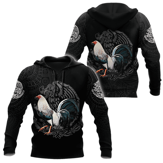 Mexican Rooster 3D Printed Unisex Shirts Pi17052103VH